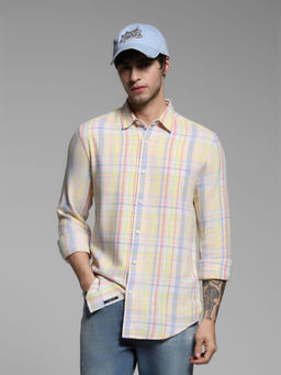 Jack & Jones - Yellow Regular Fit Shirt