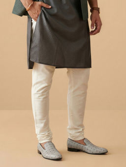 Metro - Men Grey Mojaris