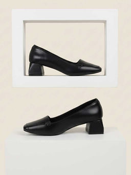 Metro - Women Black Formal Pump Heels