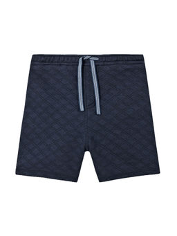 ANTHRILO - Diamond Quilted Navy Blue Boys Shorts