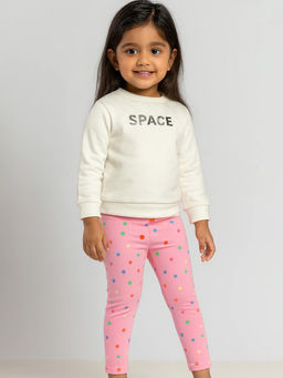 Somersault - Space Printed Sweatshirt and Leggings (Set of 2)
