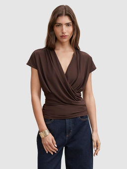 Forever New - Oakley V-Neck Drape Top
