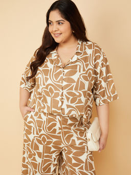 max - Women Printed Regular Fit Shirt