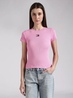 Tommy Hilfiger - Solid Slim Fit Cotton T-Shirt