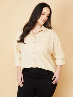 max - Women Oversized Checked Shirt