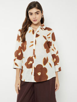 max - Women Floral Print Shirt
