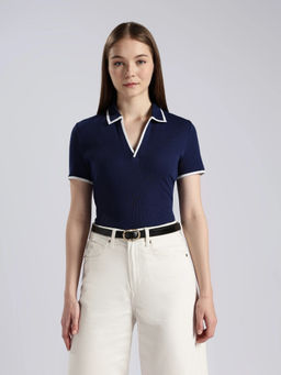 Tommy Hilfiger - Solid Slim Fit Cotton Polo T-Shirt