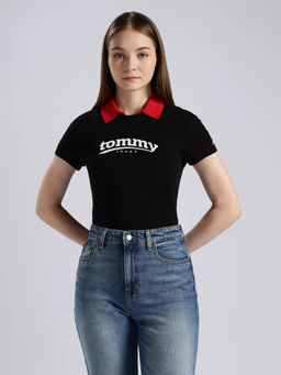 Tommy Hilfiger - Logo Slim Fit Cotton T-Shirt