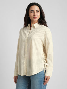 American Eagle - Side-Tie Button-Up Shirt