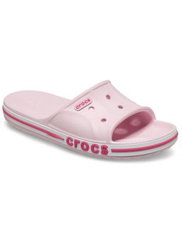 Crocs - Unisex Bayaband Sliders - Pink