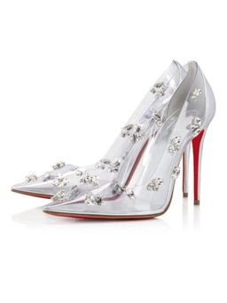 OZZARO - Women Couture Command Transparent Pumps