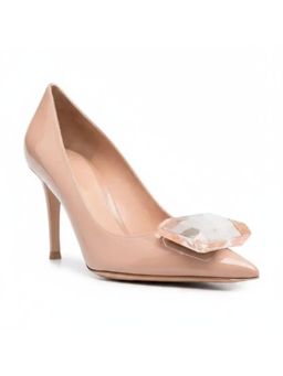 OZZARO - Women Nude Lumiere Beige Pumps
