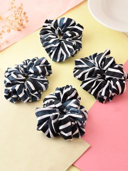 Silvermerc Designs - Set Of 4 Monochrome Rubberband