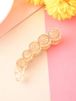 Silvermerc Designs - Crystal Banana Hair Clip