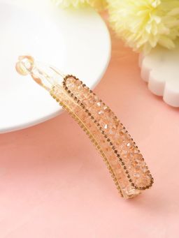 Silvermerc Designs - Crystal Hair Banana Claw