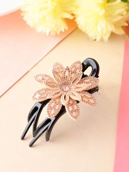 Silvermerc Designs - Floral Sequins Claw Clip