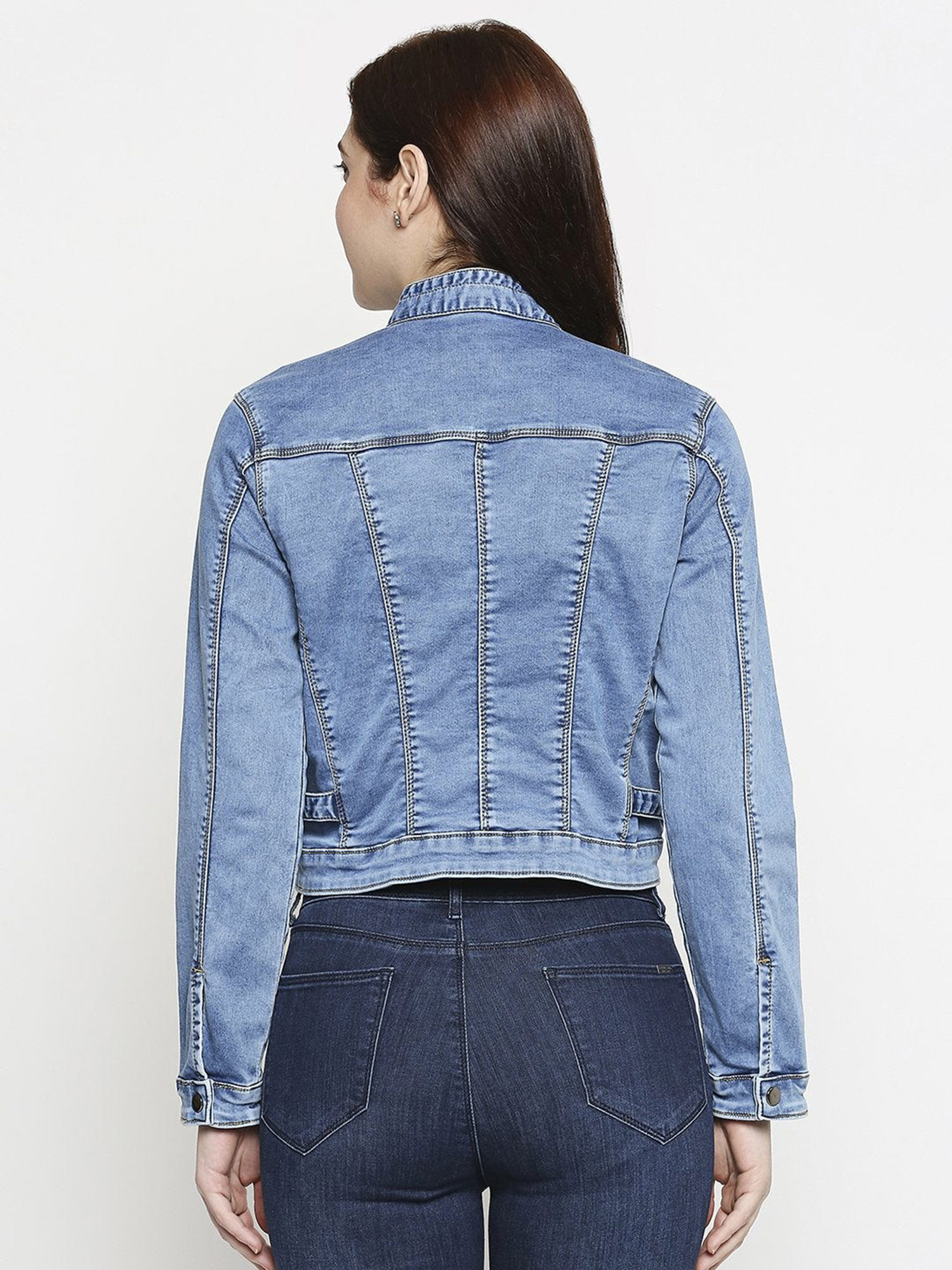 Buy Kraus Jeans Women Blue Solid Denim 