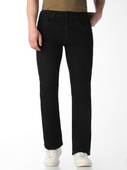 Jack & Jones - Solid Black Denim Mens Jeans