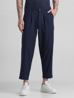 Jack & Jones - Solid Blazer Mens Trousers - Navy Blue