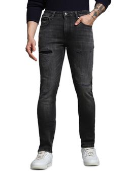 Jack & Jones - Denim Charcoal Mens Jeans - Grey