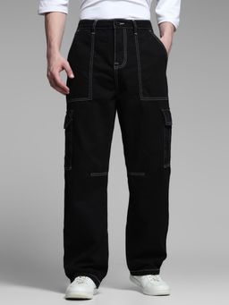 Jack & Jones - Denim Jet Black Mens Jeans