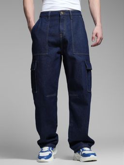 Jack & Jones - Denim Dark Indigo Blue Mens Jeans