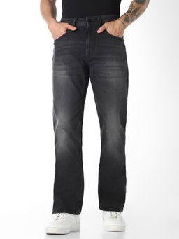 Jack & Jones - Solid Black Denim Mens Jeans