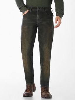Jack & Jones - Men Washed Glenn Slim Fit Jeans - Blue