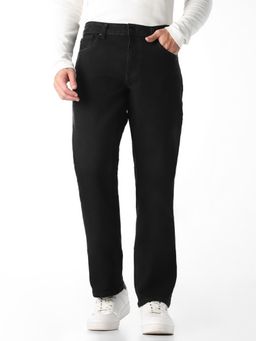 Jack & Jones - Men Black Clark Regular Fit Jeans