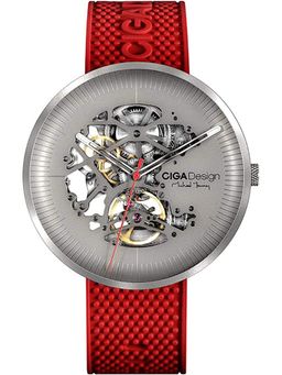 CIGA DESIGN - Watch Titanium Case Skeleton Automatic Mechanical Wristwatch : M031-TITI-W15RE