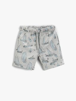 Koton - Boys Grey-printed Bottoms