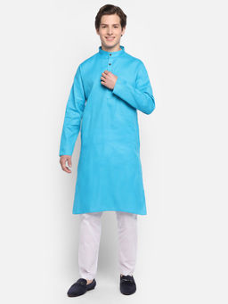 Devoiler - Regular Fit Long Kurta For Men