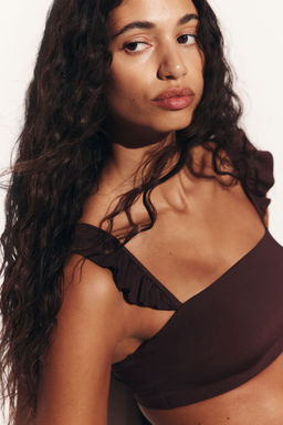 H&M - Women Brown Padded Bikini Top