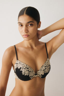 H&M - Women Multi-Color Lace Push-Up Bra