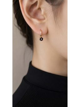 RUHA JEWELS - Black Aurelia Flower Baali
