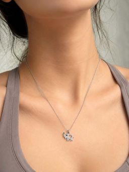 RUHA JEWELS - White Lucky Trunk Necklace