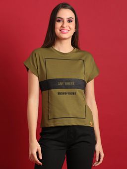 PINACOLADA - Women Printed Stylish Casual T-Shirt