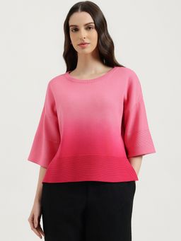 United Colors of Benetton - Round Neck Printed Top