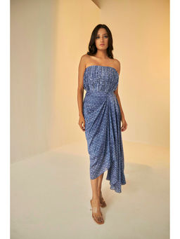 BETRUE - Corset Styled Shibori Dress