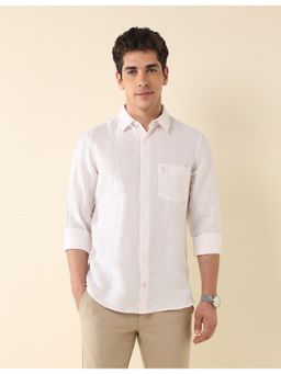 U.S. POLO ASSN. - Mens Self Design Tailored Fit Shirt