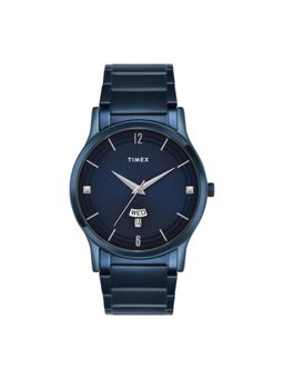 Timex - Trendline Round 21mm Blue Dial Analog Men Watch - TW000R460