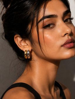Niska - 18K Real Gold Plated Anti Tarnish Earrings