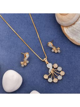 SHILLYN - Pure Elegance Chain Pendant & Earrings