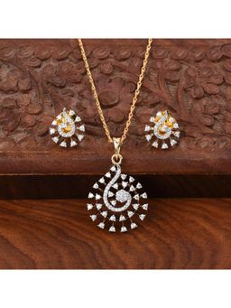 SHILLYN - Solenne Radiance Chain Pendant & Earrings