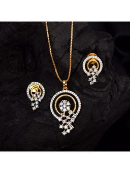SHILLYN - Auric Charm Chain Pendant & Earrings