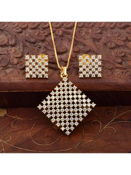 SHILLYN - Pure Bliss Chain Pendant & Earrings
