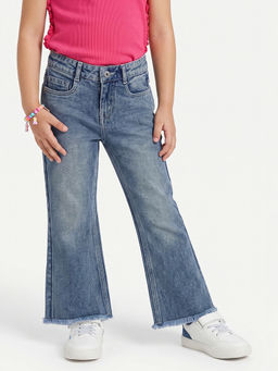 United Colors of Benetton - Blue Solid Straight Fit Jeans