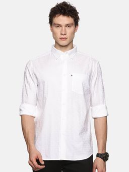 MELVIN JONES - White Luxurious Casual Shirt