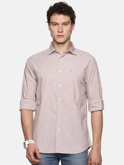 MELVIN JONES - Pink Stripe Luxurious Casual Shirt