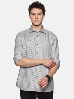 MELVIN JONES - Houndstooth Luxurious Casual Shirt